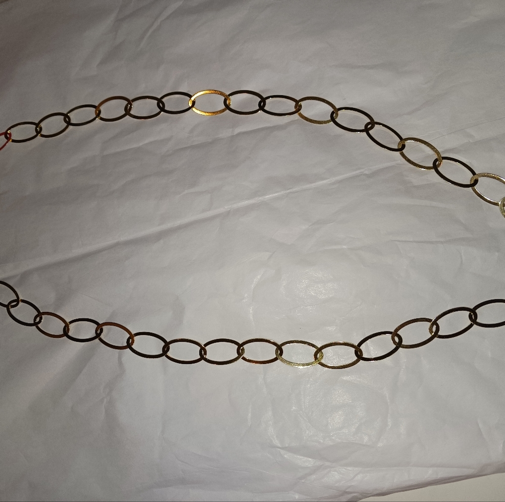 925 gold filled necklace (stamped)